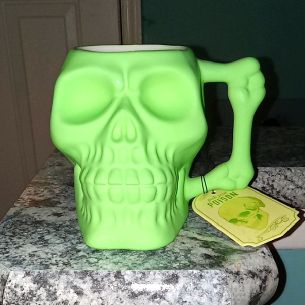 Green Skull Mug 💚💚💚💚